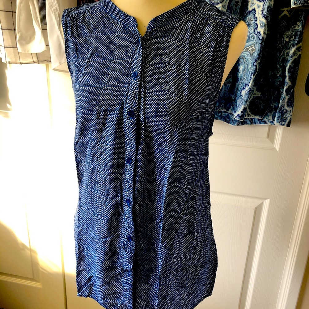 Cynthia Rowley Sleeveless Blouse